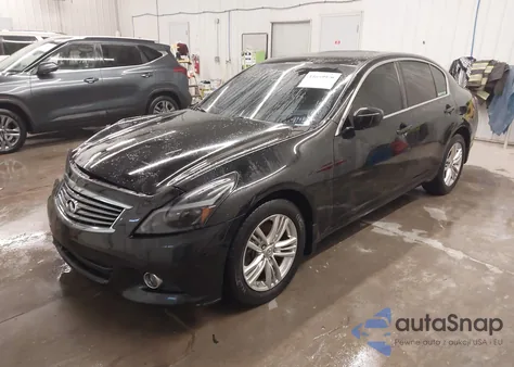 2013 Infiniti G37X z USA, uszkodzony, nr VIN JN1CV6AR6DM758389